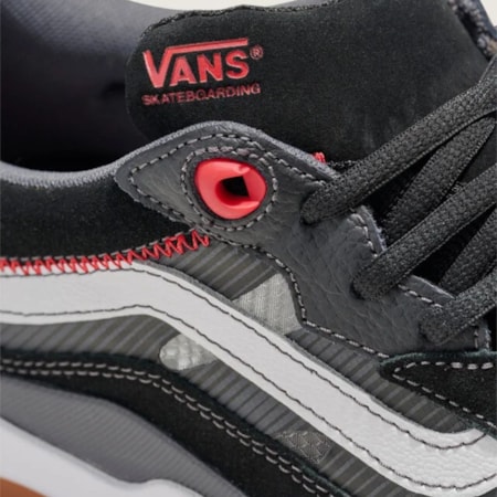 Tênis Vans Skate Wayvee 2.0 Black White Red VN000D5DBWT
