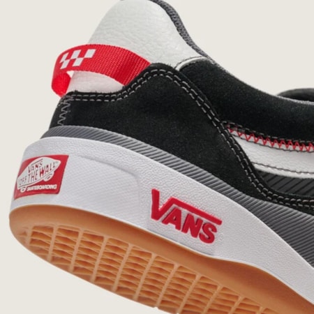 Tênis Vans Skate Wayvee 2.0 Black White Red VN000D5DBWT