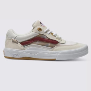 Tênis Vans Skate Wayvee Leather Tan White VN0A5JIATWH