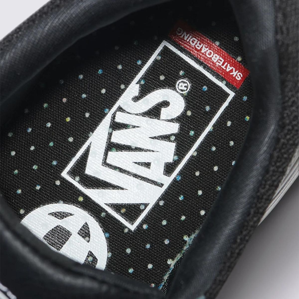 Tênis Vans Skate Zahba Leather Black White VN0007QQBZW - Prince Of