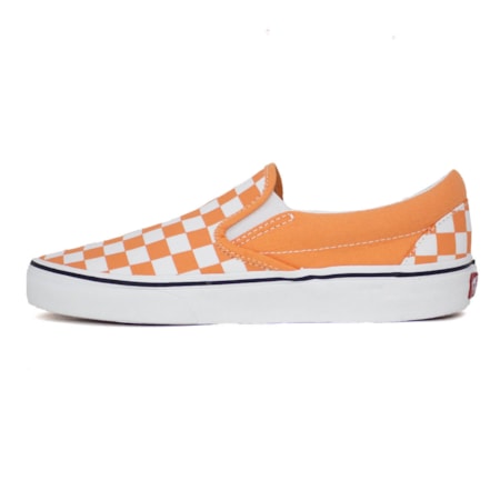 Tênis Vans Slip On Checkerboard Cadmium Orange VN0A33TB9HL