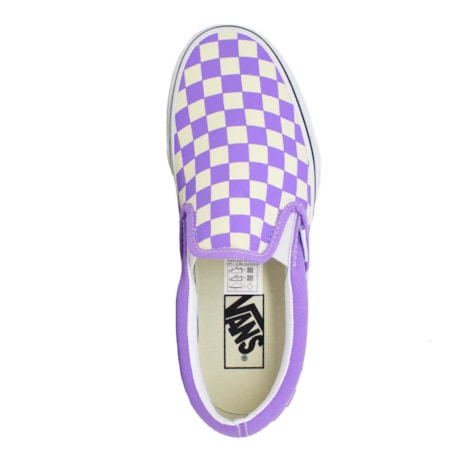 Tênis Vans Slip On Checkerboard Chalk Violet VN0A33TB9HM