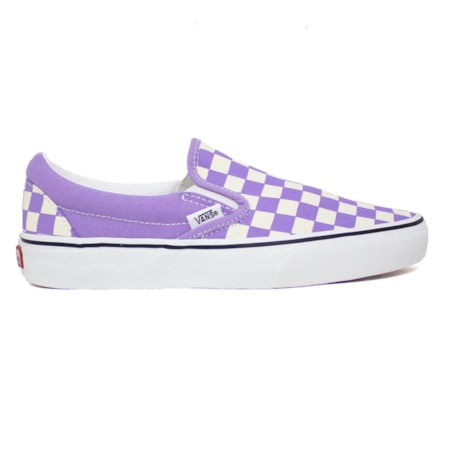 Tênis Vans Slip On Checkerboard Chalk Violet VN0A33TB9HM