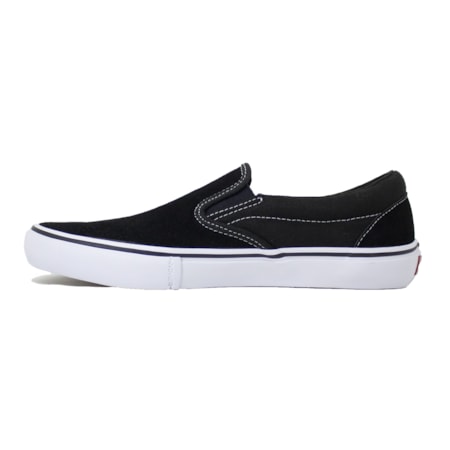 Tênis Vans Slip-on Pro Black White Gum Vnb0097m9x1