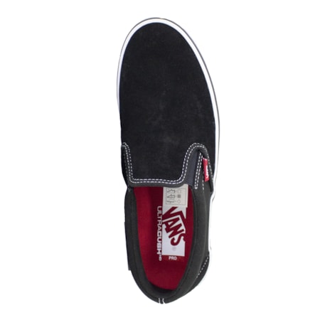 Tênis Vans Slip-on Pro Black White Gum Vnb0097m9x1