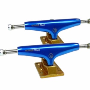 Truck De Skate Intruder Matheus Mello Blue Gold...
