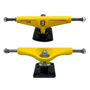 Truck Fun Light Color Amarelo Base Preto 139mm