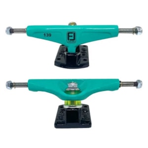 Truck Fun Light Color verde Agua Base Preto 139mm