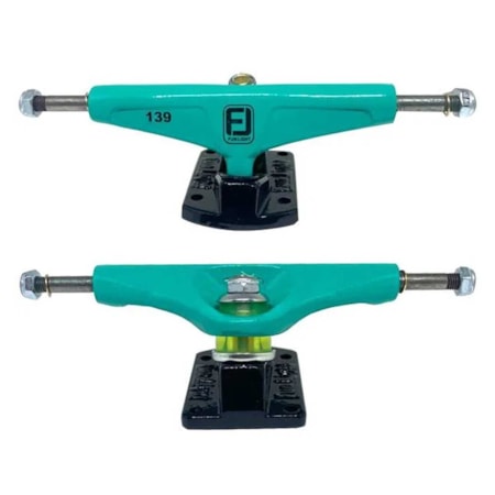 Truck Fun Light Color verde Agua Base Preto 139mm