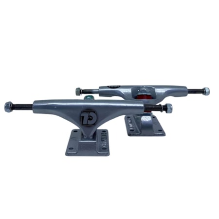 Truck Skate City Line Cinza B Cinza 139mm