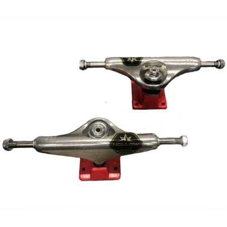 Truck Skate Sense Hollow Silver Red 137MM 